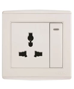 Công tắc 1 chiều và ổ cắm 3 chấu