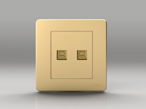 BỘ Ổ CẮM ĐÔI MẠNG Q7G-2PC