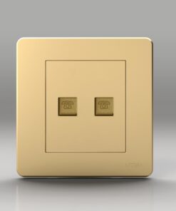 BỘ Ổ CẮM ĐÔI ĐIỆN THOẠI Q7G-2TEL