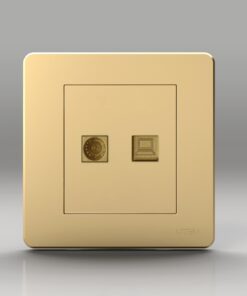 BỘ Ổ CẮM TI VI VÀ MẠNG Q7-TV/PC
