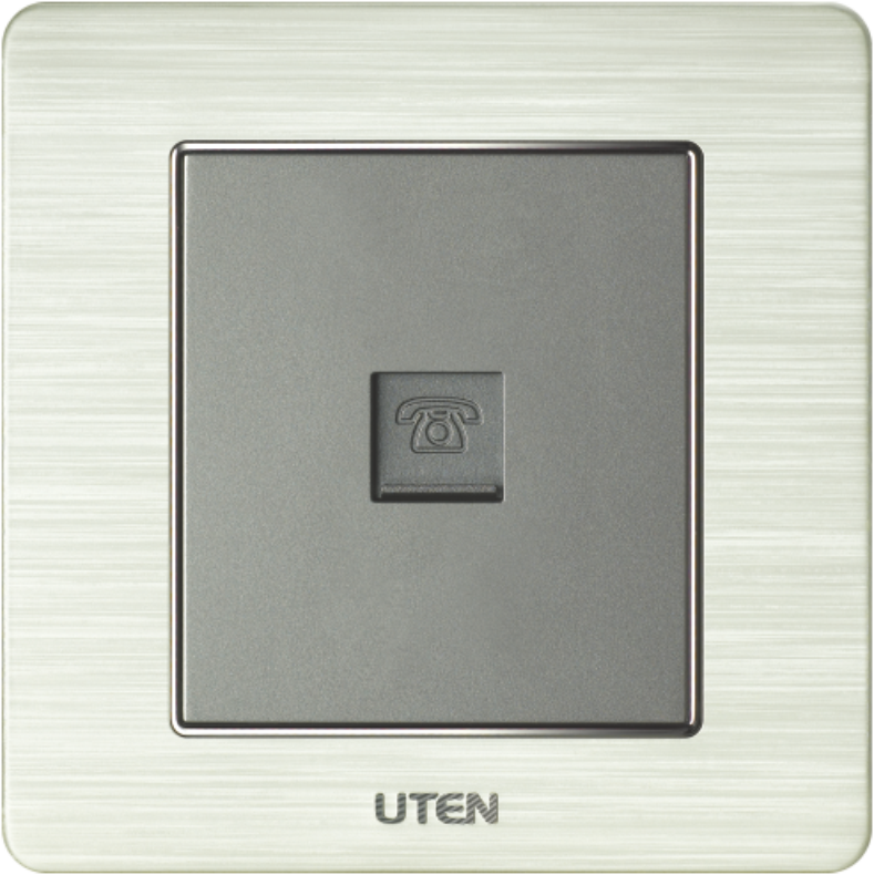 đèn trang trí nội thất của mọi nhà Bộ ổ cắm đơn điện thoại V6.0G-1TEL