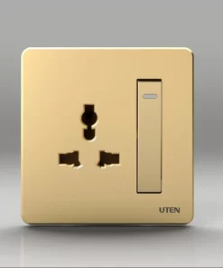 BỘ CÔNG TẮC 2 CHIỀU VÀ Ổ CẮM 3 CHẤU Q7GK12Z13/N