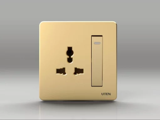 BỘ CÔNG TẮC 2 CHIỀU VÀ Ổ CẮM 3 CHẤU Q7GK12Z13/N