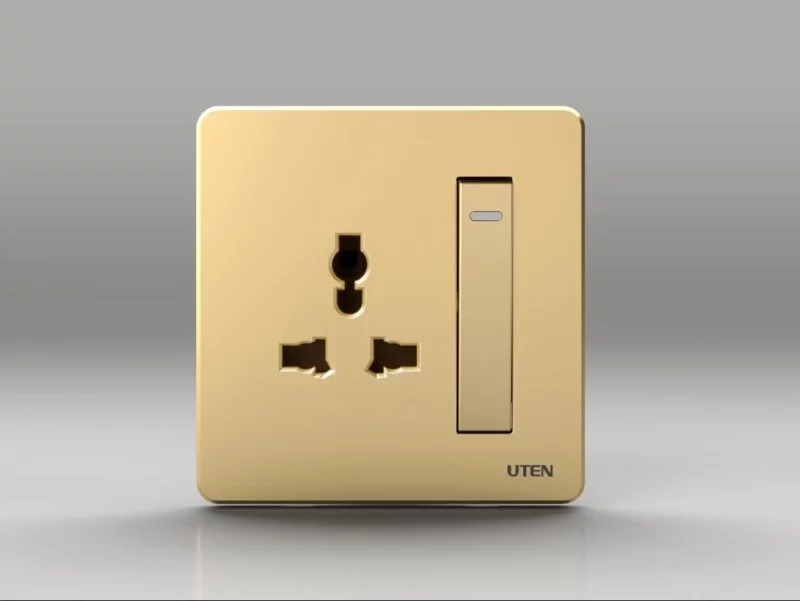 đèn trang trí nội thất của mọi nhà BỘ CÔNG TẮC 2 CHIỀU VÀ Ổ CẮM 3 CHẤU Q7GK12Z13/N