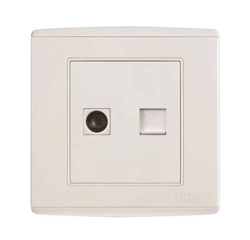 Ổ cắm tivi, điện thoại V4.0G-TVTEL