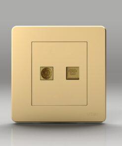 BỘ Ổ CẮM TI VI VÀ ĐIỆN THOẠI VIQ7-TV/TEL
