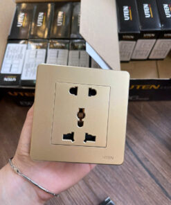 BỘ Ổ CẮM ĐÔI 2 CHẤU VÀ 3 CHẤU Q7GZ12Z13/N