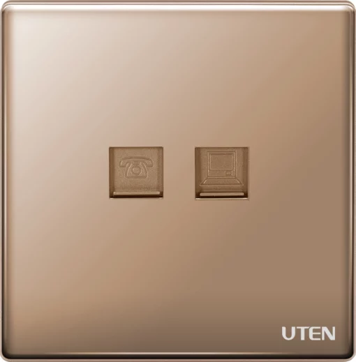 Bộ ổ cắm điện thoại + mạng Z9TELPC