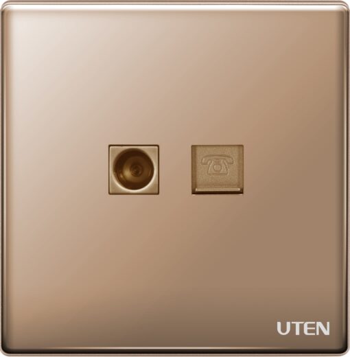 Bộ Ổ cắm TV + điện thoại Z9TVTEL