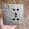 Bộ công tắc 1 chiều và ổ cắm 5 chấu S300-GK12Z12Z13/N