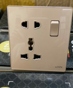 Bộ ổ cắm 5 chấu và công tắc bảo vệ Z9GKZ12Z13/N