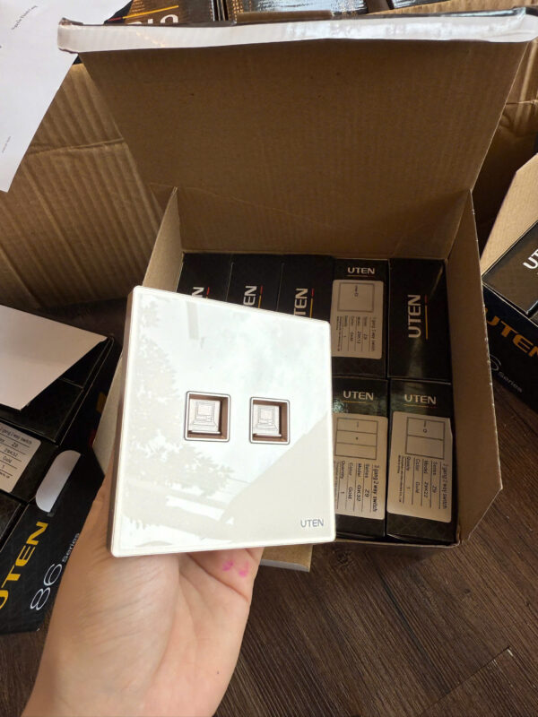 đèn trang trí nội thất của mọi nhà Bộ 2 ổ cắm mạng Z9G-2PC