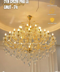 Đèn chùm pha lê K9 cao cấp CNQT-74