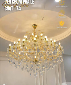 Đèn chùm pha lê K9 cao cấp CNQT-74