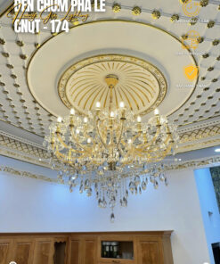 Đèn chùm pha lê K9 cao cấp CNQT-174