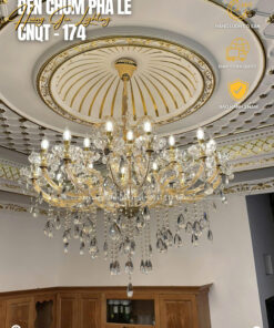 Đèn chùm pha lê K9 cao cấp CNQT-174