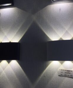 Đèn vách led VNT2222T3 ĐEN/TRẮNG