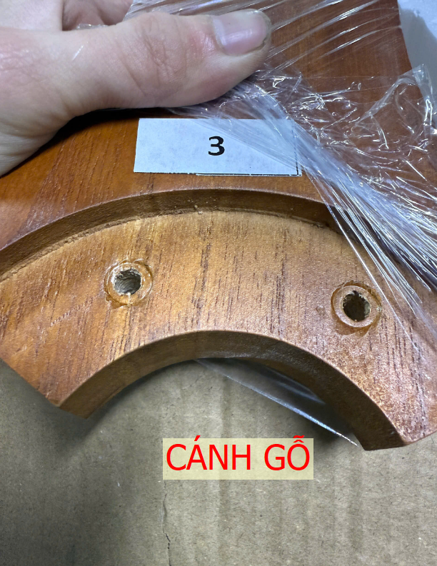 Quạt trần cánh gỗ