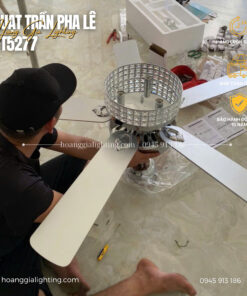 Quạt trần cánh gỗ QT5277