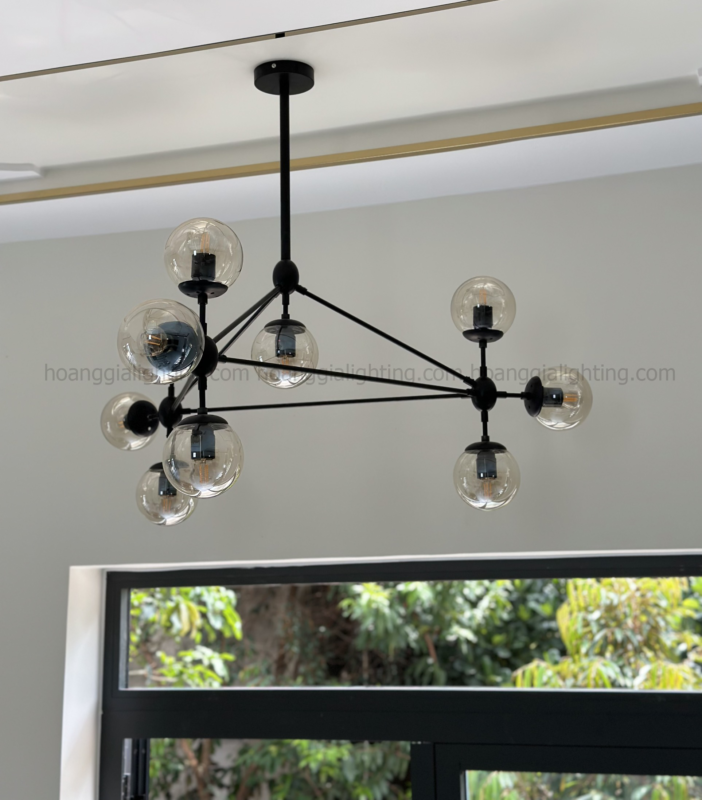 Đèn thả hiện đại TTK01T10 Đen