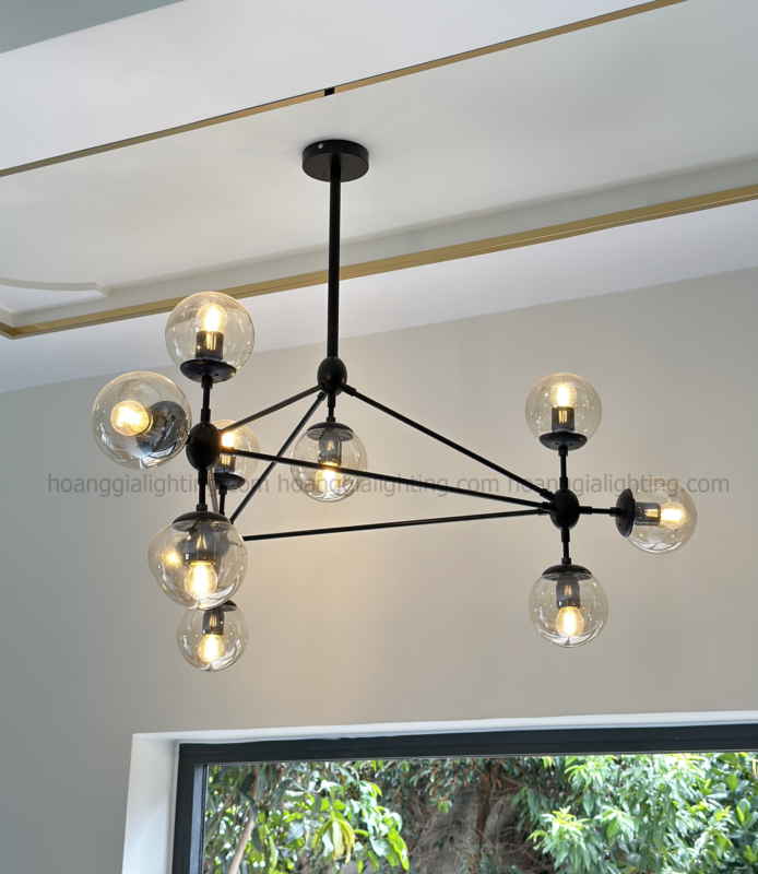 Đèn thả hiện đại TTK01T10 Đen