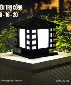 Đèn trụ cổng NLMT TD-16-20