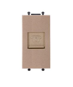 Ổ cắm điện thoại cỡ S Q120-TEL