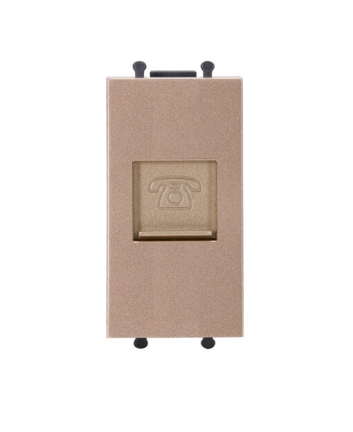Ổ cắm điện thoại cỡ S Q120-TEL