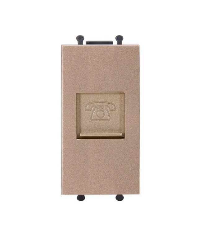Ổ cắm điện thoại cỡ S Q120-TEL