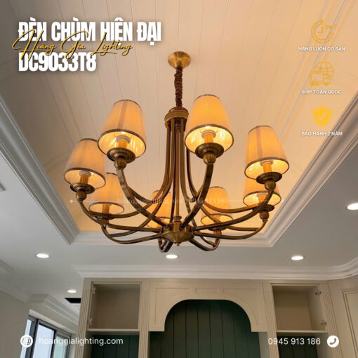 Đèn chùm hiện đại DC9033T8