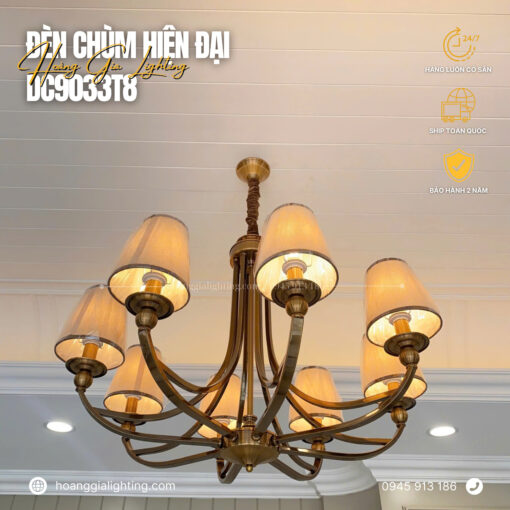 Đèn chùm hiện đại DC9033T8
