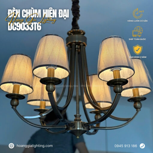 Đèn chùm hiện đại DC9033T6