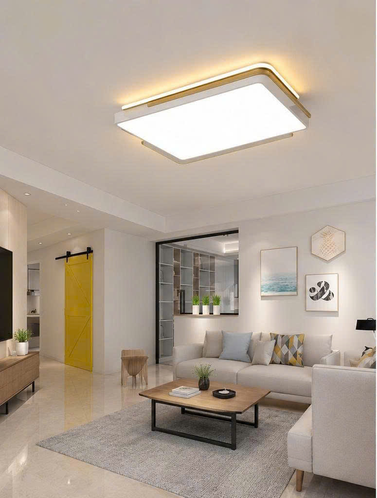 Đèn ốp trần chữ nhật hiện đại OT75CN TRẮNG Đèn ốp trần chữ nhật hiện đại OT75CN TRẮNG