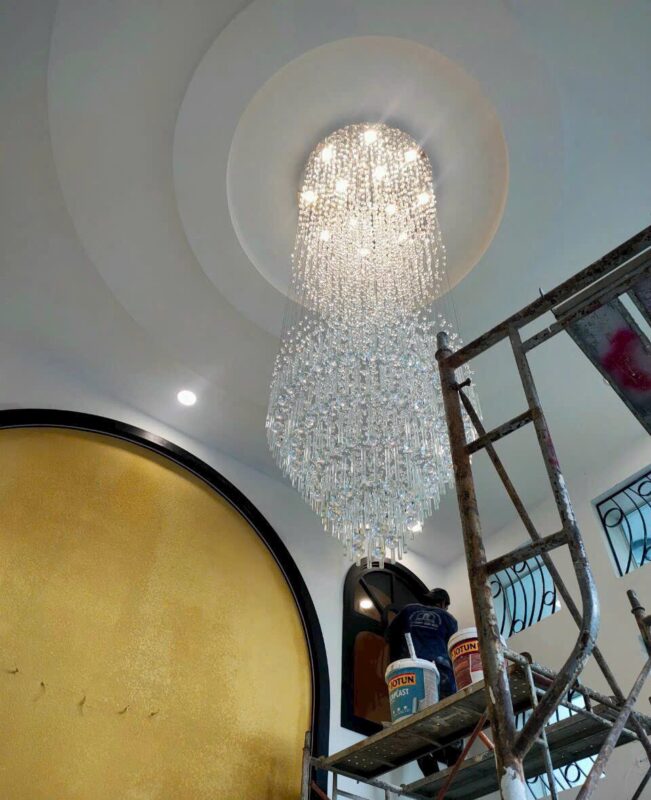 đèn trang trí nội thất của mọi nhà Đèn thả thông tầng FT 6882/12