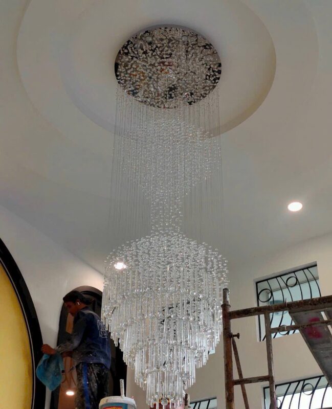 đèn trang trí nội thất của mọi nhà Đèn thả thông tầng FT 6882/12