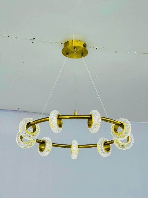 Đèn thả pha lê TTK108T9 Tròn