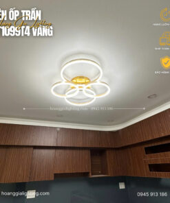 Đèn mâm mica OT1099T4 Vàng