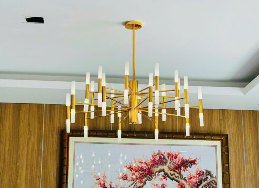 Đèn thả hiện đại TTKCD125N40 xi vàng