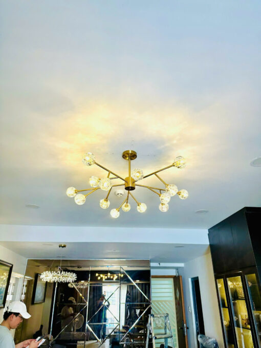 Đèn thả pha lê TTK64T15