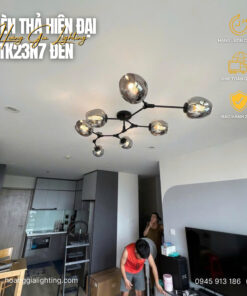 Đèn thả hiện đại TTK23N7 ĐEN