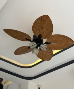 Quạt trần hình lá cọ QViFa-49