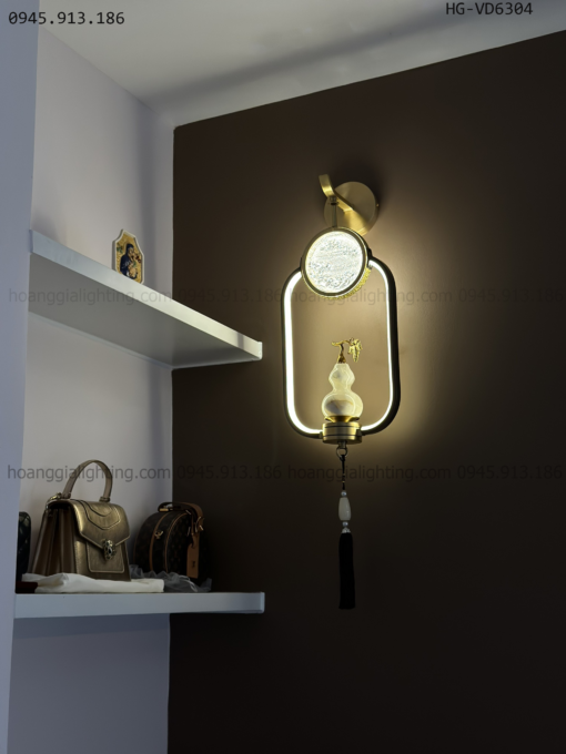 Đèn vách đồng VĐ 6304