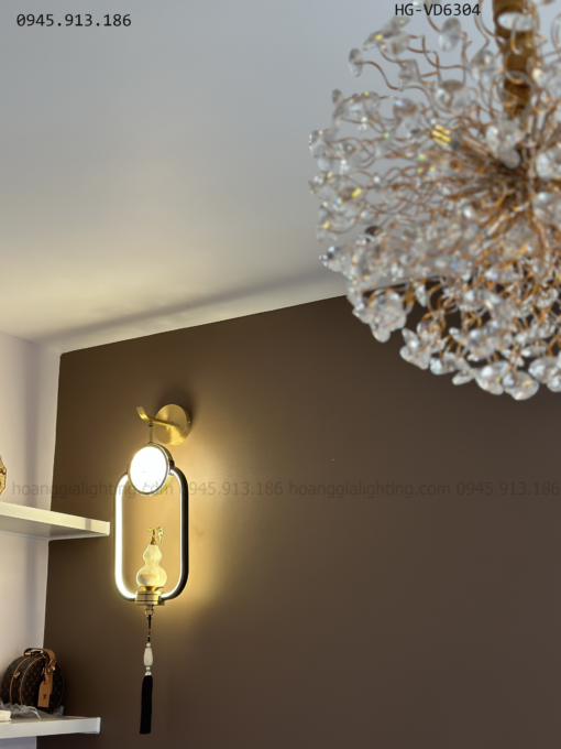 Đèn vách đồng VĐ 6304