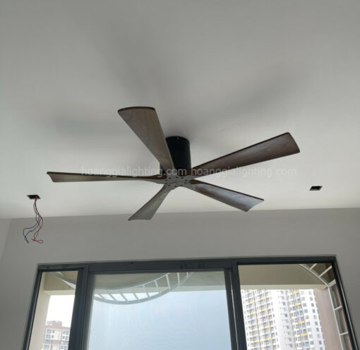 Quạt trần 5 cánh gỗ không đèn QViFa-75
