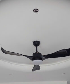 Quạt trần cánh nhựa QViFa-04-21/Đen