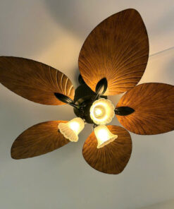 Quạt trần hình lá cọ QViFa-49