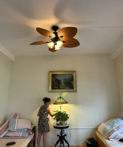 Quạt trần hình lá cọ QViFa-49