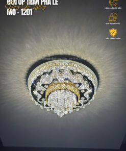 đèn trang trí nội thất của mọi nhà Đèn mâm pha lê MO-1201