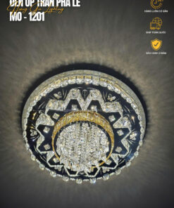 đèn trang trí nội thất của mọi nhà Đèn mâm pha lê MO-1201