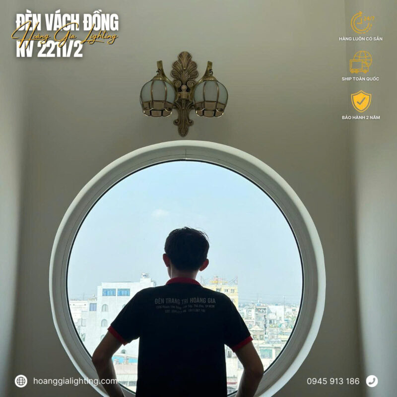 Đèn vách đồng NV 2211/2